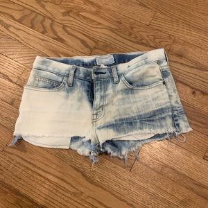 Current Elliot denim cutoff shorts